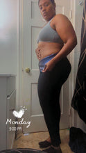 Load image into Gallery viewer, sauna high waist leggings with waistrainer buckles
