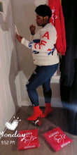 Load image into Gallery viewer, Buffalo Bills inspired unisex limited cardigan. PREORDER ONLY , PICK AVAILABLE SIZES THAT ARE COMING IN AND PLACE YOUR ORDER SO YOUR HOODIE WILL BE COUNTED FOR . This Link will close Jan 3rd so orders can be placed immediately.
