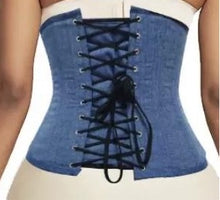 Load image into Gallery viewer, Denim Corset
