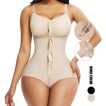 Load image into Gallery viewer, Women’s slimming body shaper (snaps and zipper )
